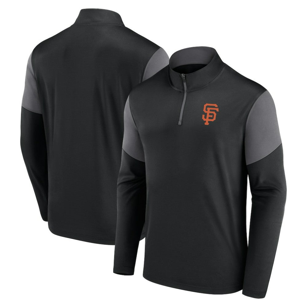 MLB San Francisco Giants Fanatics Logo Quarter-Zip Top
