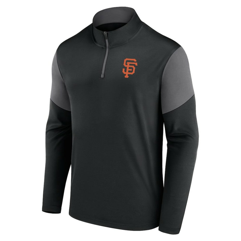 MLB San Francisco Giants Fanatics Logo Quarter-Zip Top