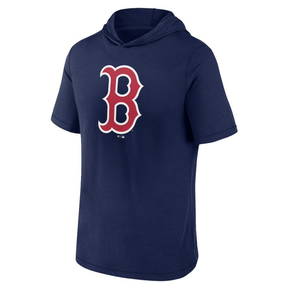 MLB Boston Red Sox Fanatics Short Sleeve Hoodie T-Shirt