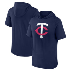 MLB Minnesota Twins Fanatics Short Sleeve Hoodie T-Shirt
