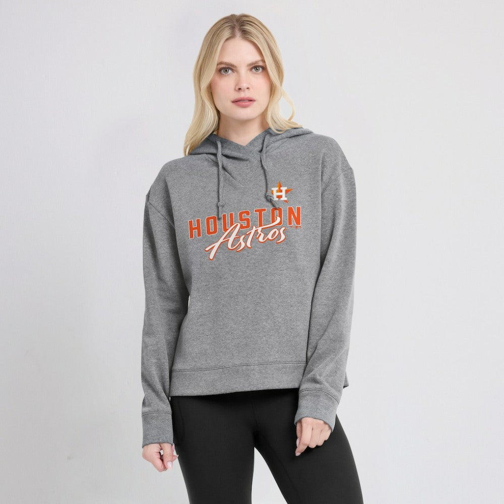 MLB Houston Astros Fanatics Women's Script Favorite Lightweight Pullover Hoodie
