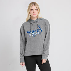 MLB Kansas City Royals Fanatics Women's Script Favorite Lightweight Pullover Hoodie