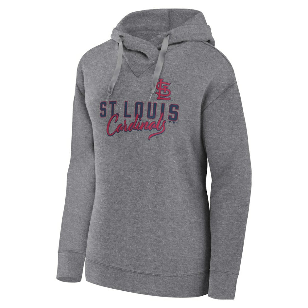 MLB St. Louis Cardinals Fanatics Women's Script Favorite Lightweight Pullover Hoodie