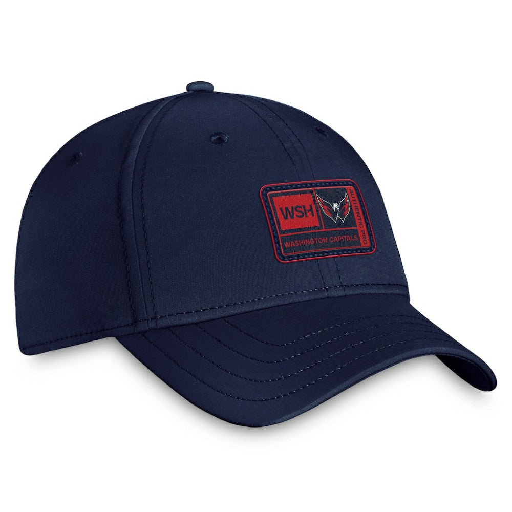 NHL This item will ship within 8 business days. Washington Capitals Fanatics Authentic Pro Training Camp Flex Hat – Navy