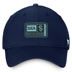 NHL This item will ship within 8 business days. Seattle Kraken Fanatics Authentic Pro Training Camp Flex Hat – Deep Sea Blue