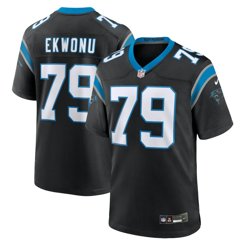Ikem Ekwonu  Game Jersey - Carolina Panthers