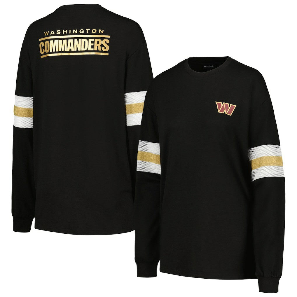 The Wild Collective Women's Long Sleeve T-Shirt - Washington Commanders