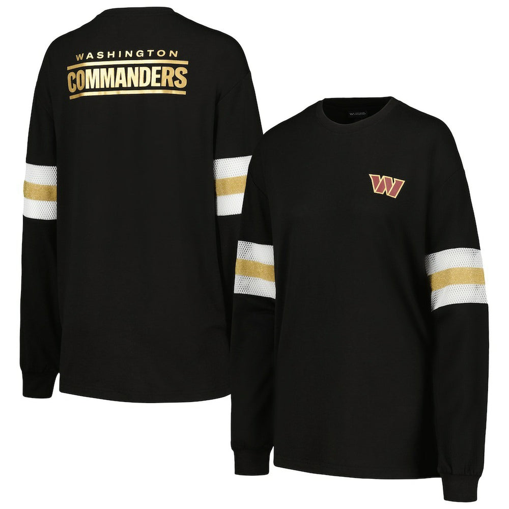 The Wild Collective Women's Long Sleeve T-Shirt - Washington Commanders