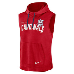 MLB St. Louis Cardinals Nike Athletic Sleeveless Hooded T-Shirt