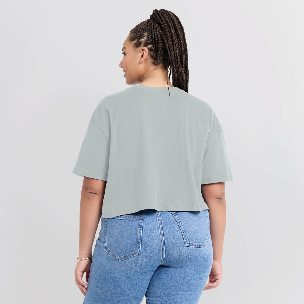 Women's Elements Super Soft Boxy Cropped T-Shirt - Green Bay Packers