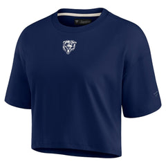 Women's Elements Super Soft Boxy Cropped T-Shirt - Chicago Bears