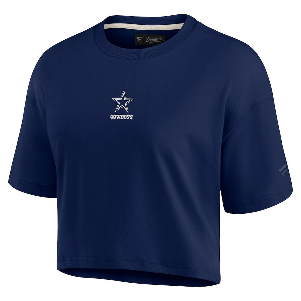 Women's Elements Super Soft Boxy Cropped T-Shirt - Dallas Cowboys