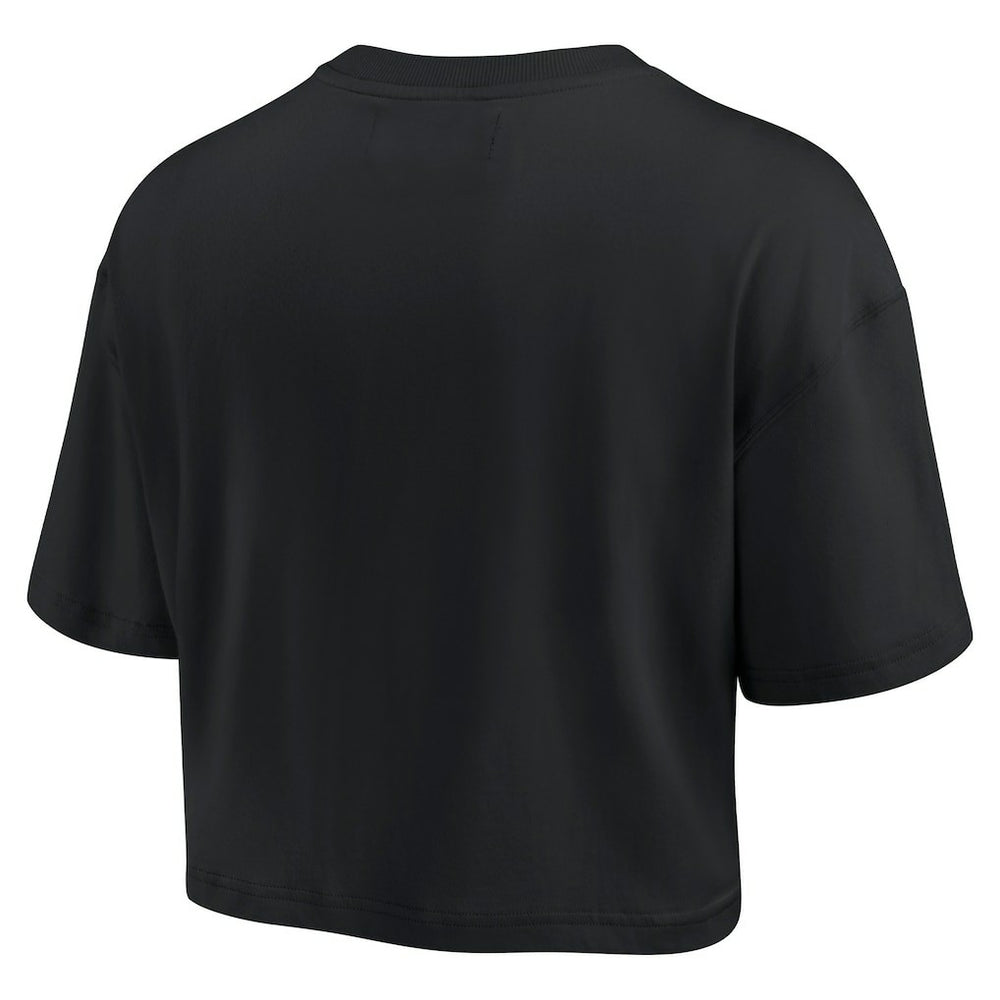 Women's Elements Super Soft Boxy Cropped T-Shirt - Kansas City Chiefs