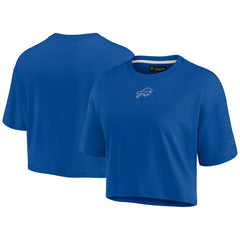 Women's Elements Super Soft Boxy Cropped T-Shirt - Buffalo Bills