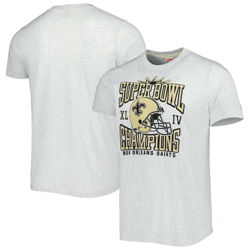 Homage Champs Hyper Local Tri-Blend T-Shirt - New Orleans Saints