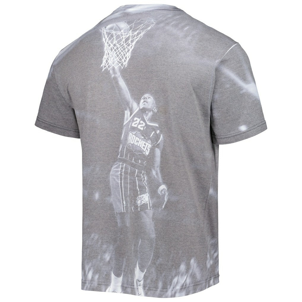 NBA Clyde Drexler Houston Rockets Above The Rim T-Shirt