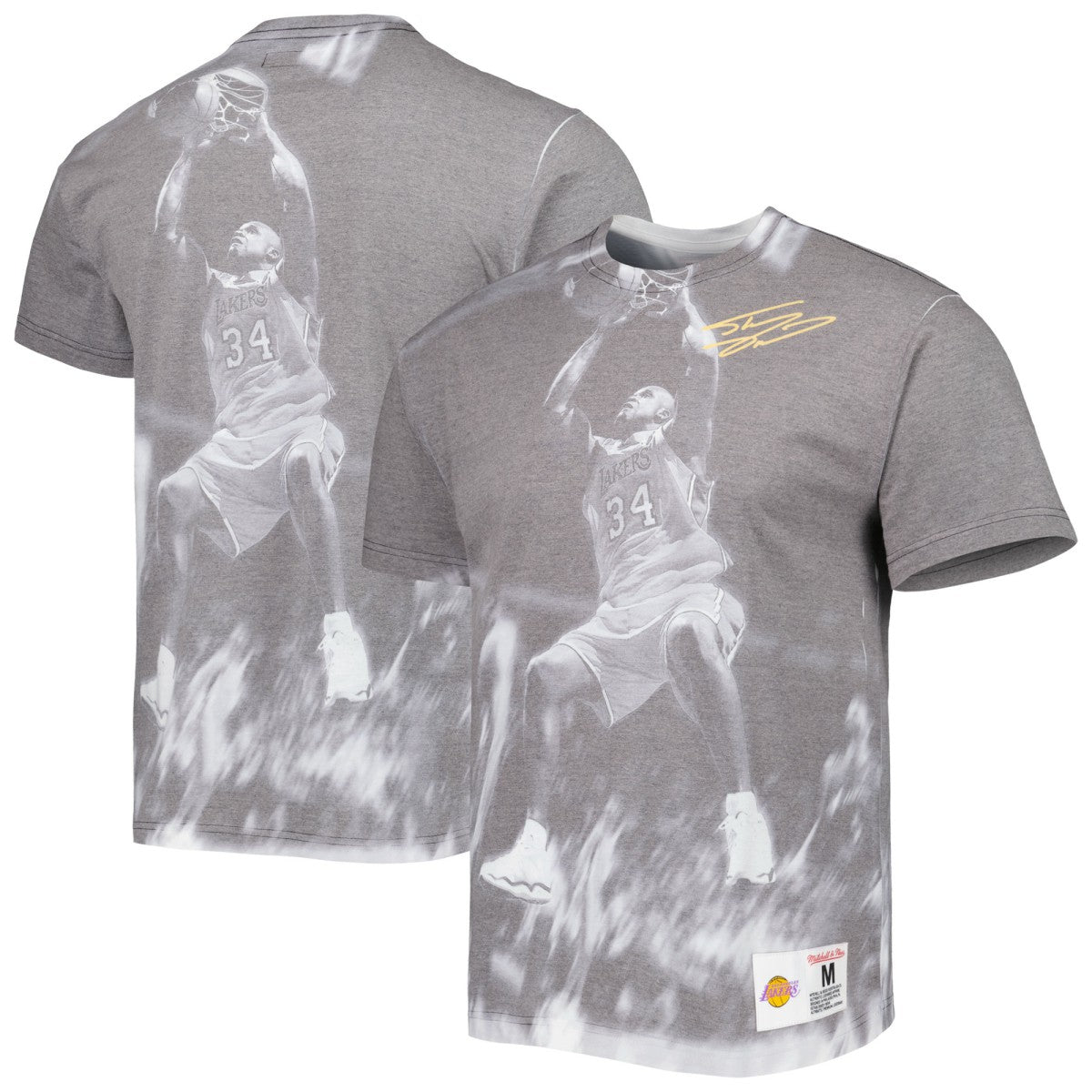 NBA Shaquille O'Neal Los Angeles Lakers Above The Rim T-Shirt