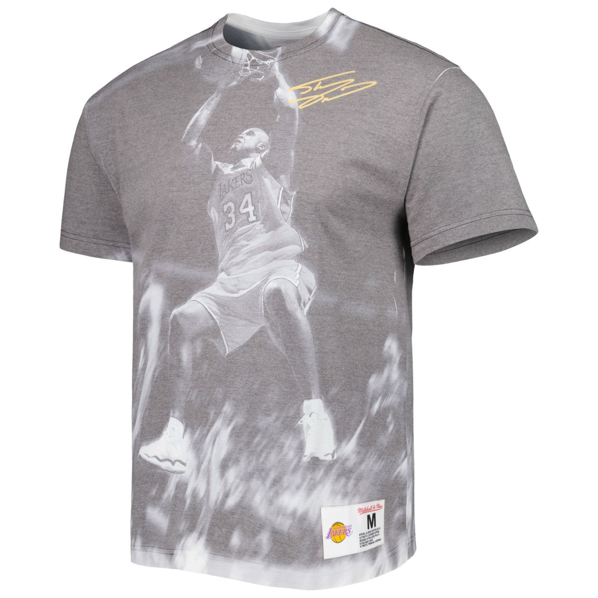 NBA Shaquille O'Neal Los Angeles Lakers Above The Rim T-Shirt