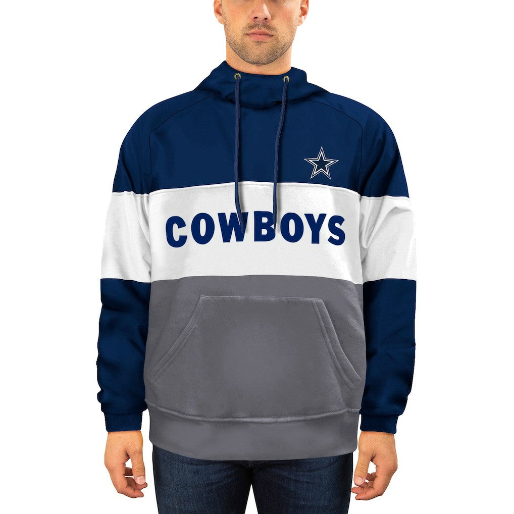 Big & Tall Fleece Star Pullover Hoodie - Dallas Cowboys