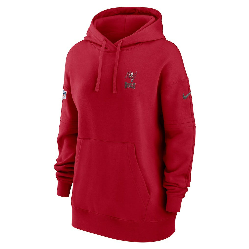 Women's 2023 Sideline Club Fleece Pullover Hoodie - Tampa Bay Buccaneers