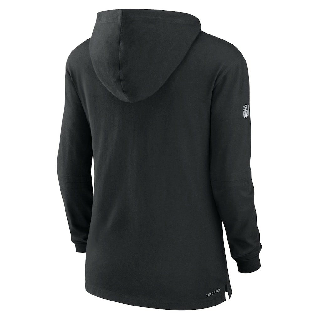 Women's Sideline Performance Long Sleeve Hoodie T-Shirt - Cincinnati Bengals