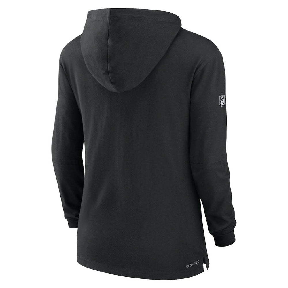 Women's Sideline Performance Long Sleeve Hoodie T-Shirt - Cincinnati Bengals