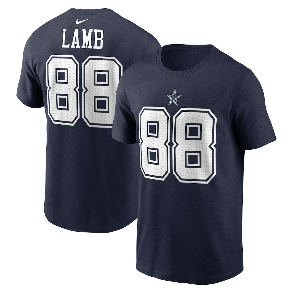 CeeDee Lamb  Player Name & Number T-Shirt - Dallas Cowboys