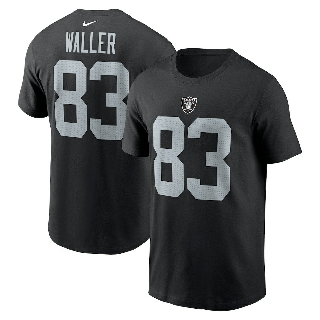 Darren Waller  Player Name & Number T-Shirt - Las Vegas Raiders