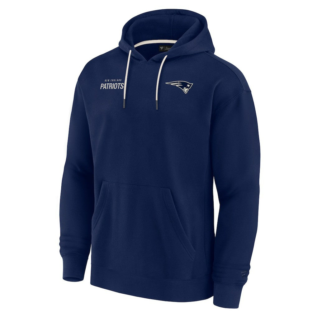 Unisex Elements Super Soft Fleece Pullover Hoodie - New England Patriots