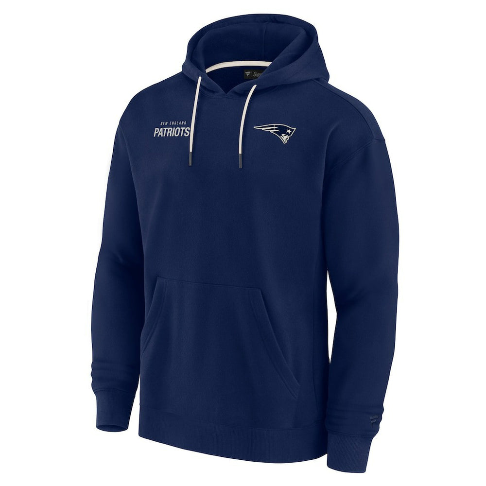 Unisex Elements Super Soft Fleece Pullover Hoodie - New England Patriots
