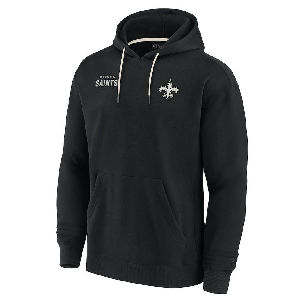 Unisex Elements Super Soft Fleece Pullover Hoodie - New Orleans Saints