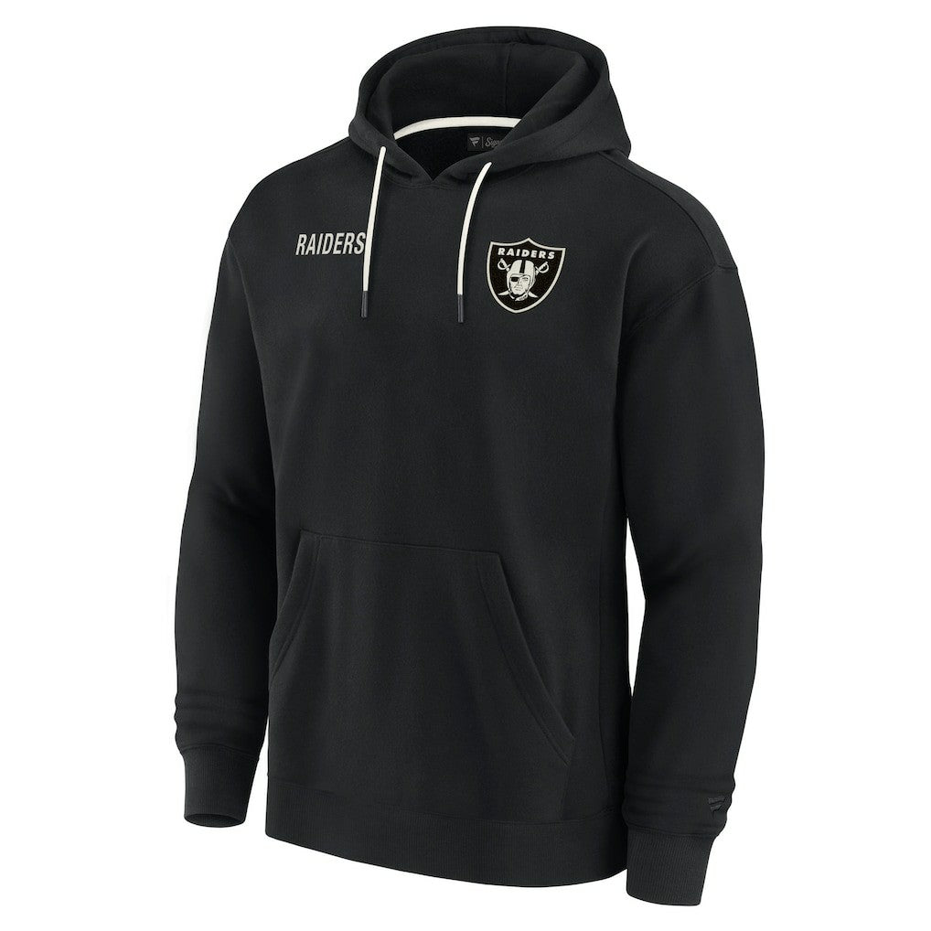 Unisex Elements Super Soft Fleece Pullover Hoodie - Las Vegas Raiders