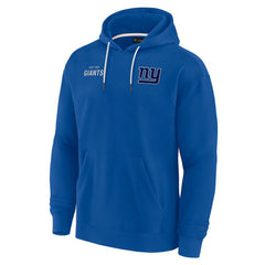 Unisex Elements Super Soft Fleece Pullover Hoodie - New York Giants