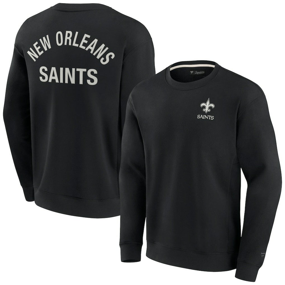 Unisex Elements Super Soft Pullover Sweatshirt - New Orleans Saints