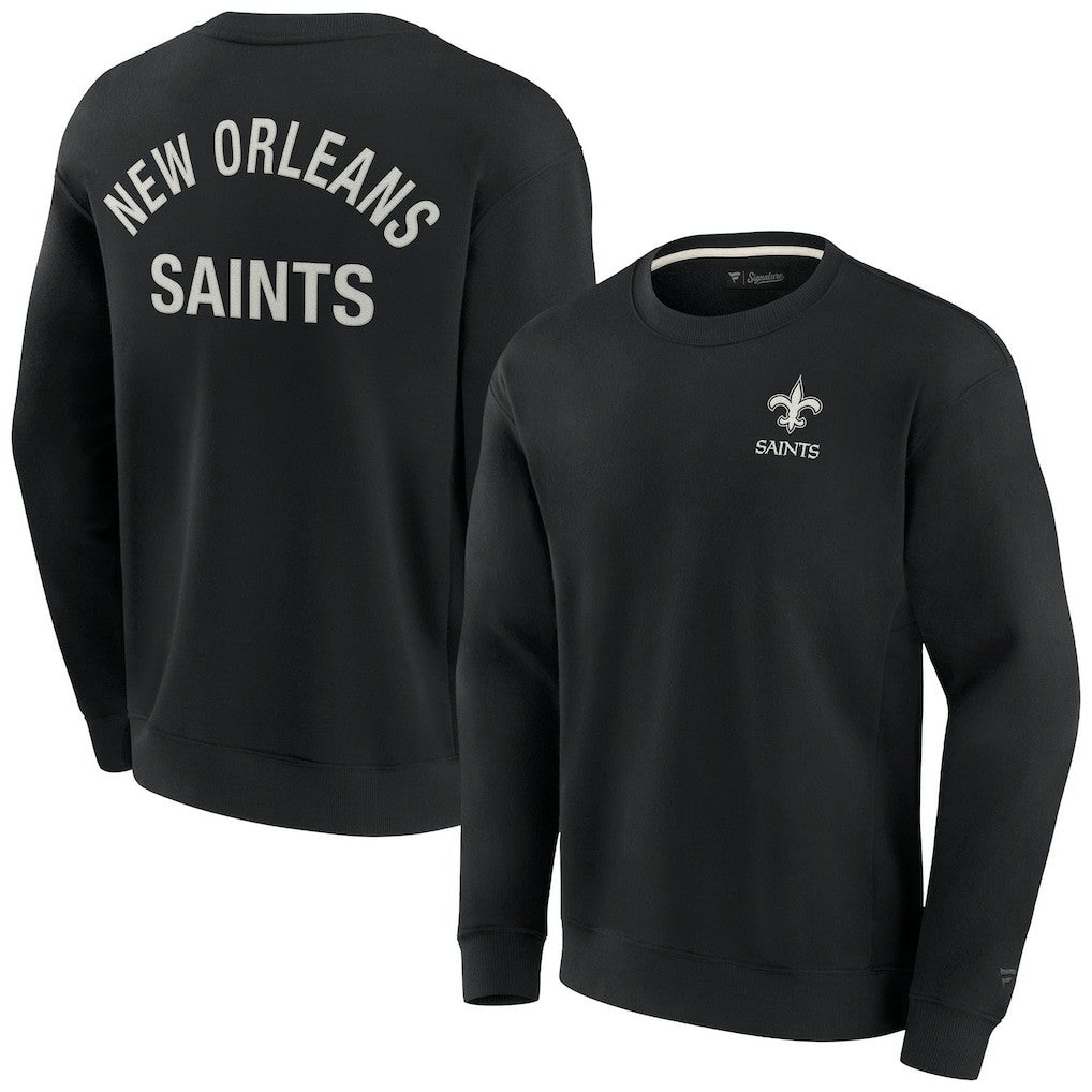Unisex Elements Super Soft Pullover Sweatshirt - New Orleans Saints