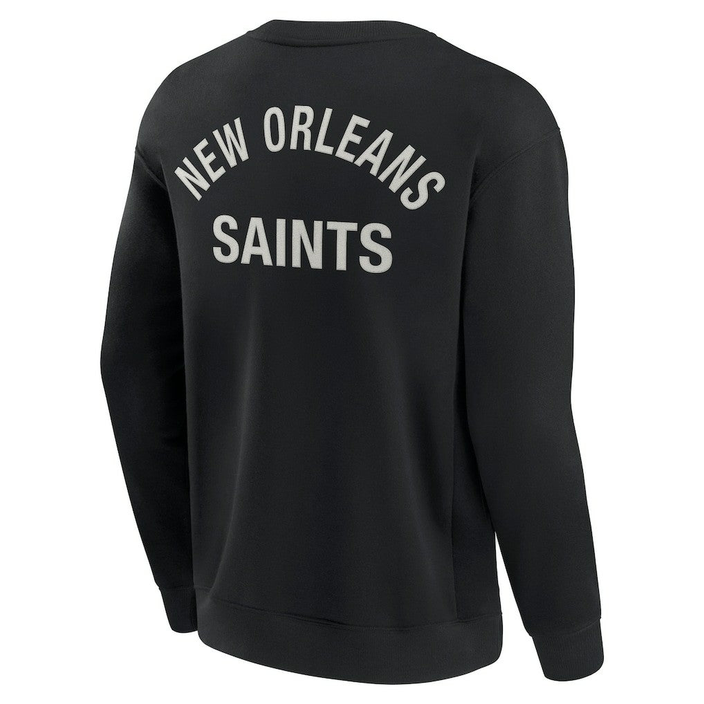 Unisex Elements Super Soft Pullover Sweatshirt - New Orleans Saints