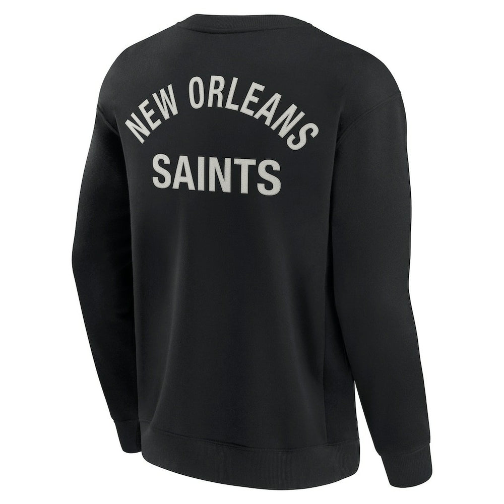 Unisex Elements Super Soft Pullover Sweatshirt - New Orleans Saints