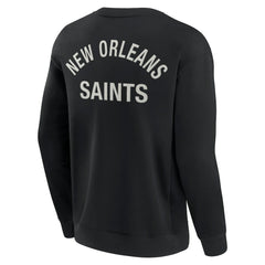 Unisex Elements Super Soft Pullover Sweatshirt - New Orleans Saints