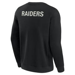 Unisex Elements Super Soft Pullover Sweatshirt - Las Vegas Raiders