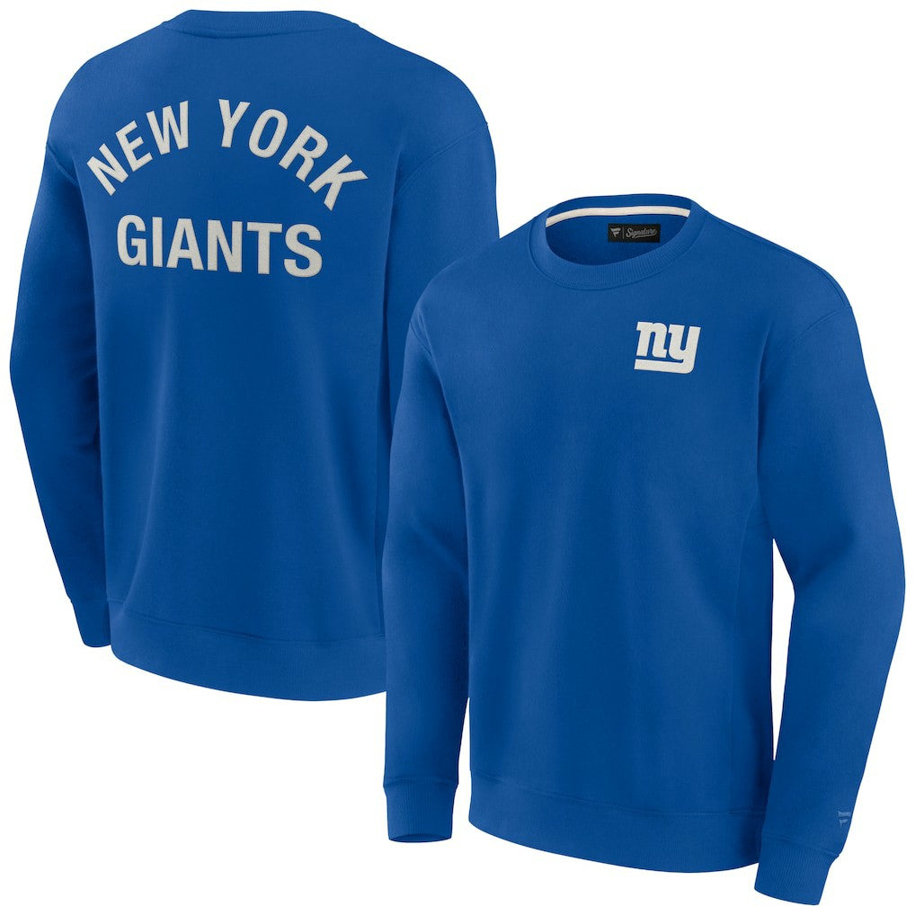 Unisex Elements Super Soft Pullover Sweatshirt - New York Giants