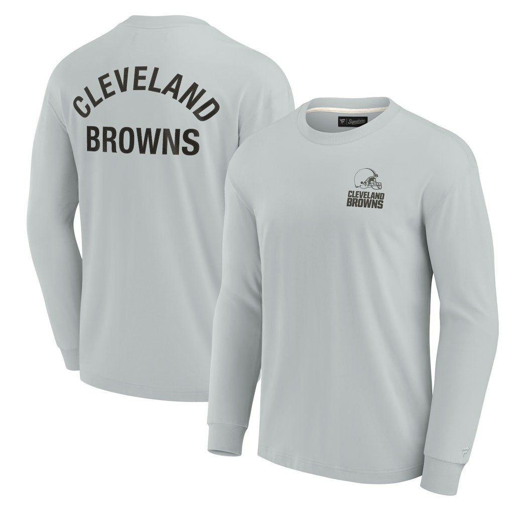 Unisex Elements Super Soft Long Sleeve T-Shirt - Cleveland Browns
