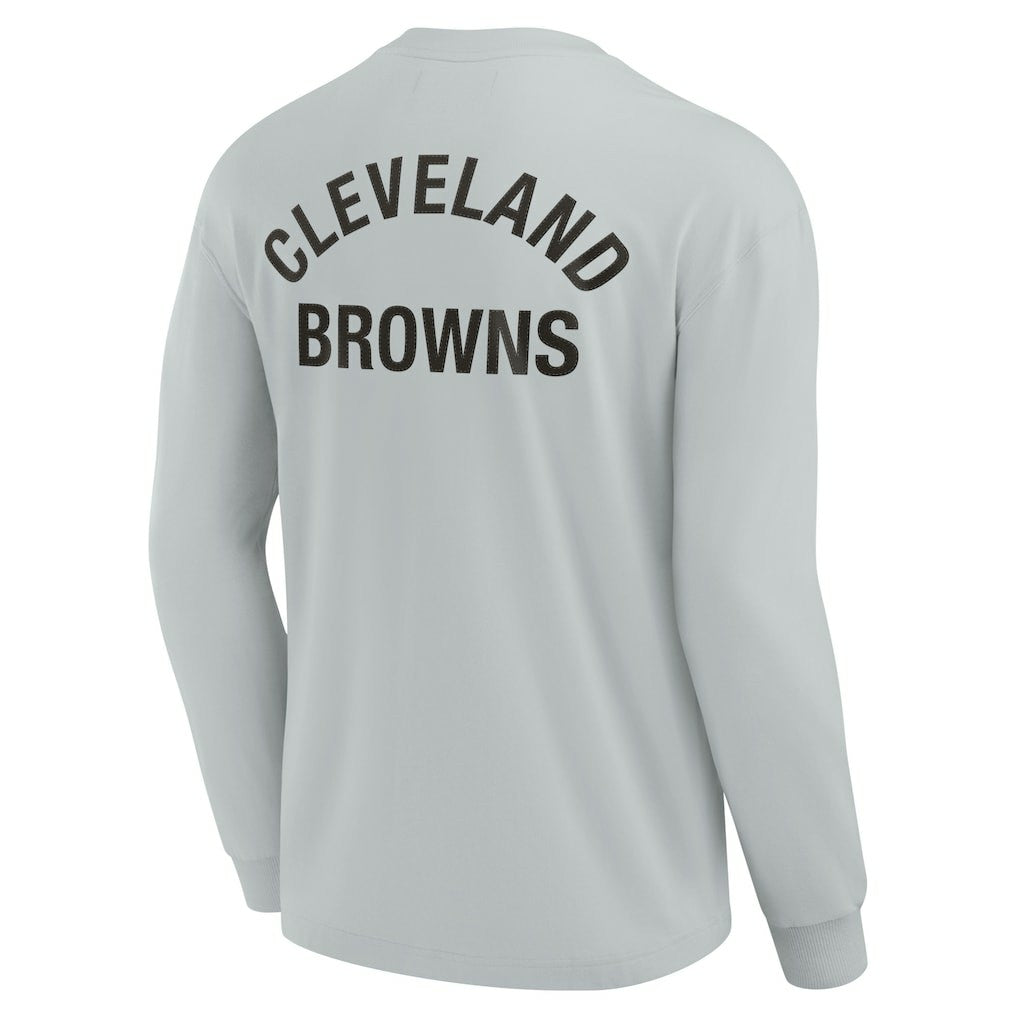 Unisex Elements Super Soft Long Sleeve T-Shirt - Cleveland Browns