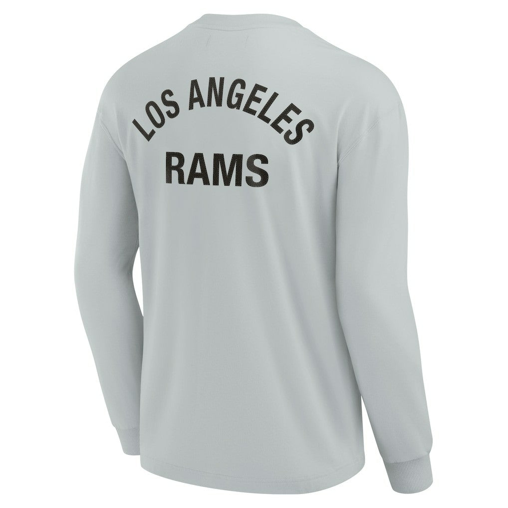 Unisex Elements Super Soft Long Sleeve T-Shirt - Los Angeles Rams