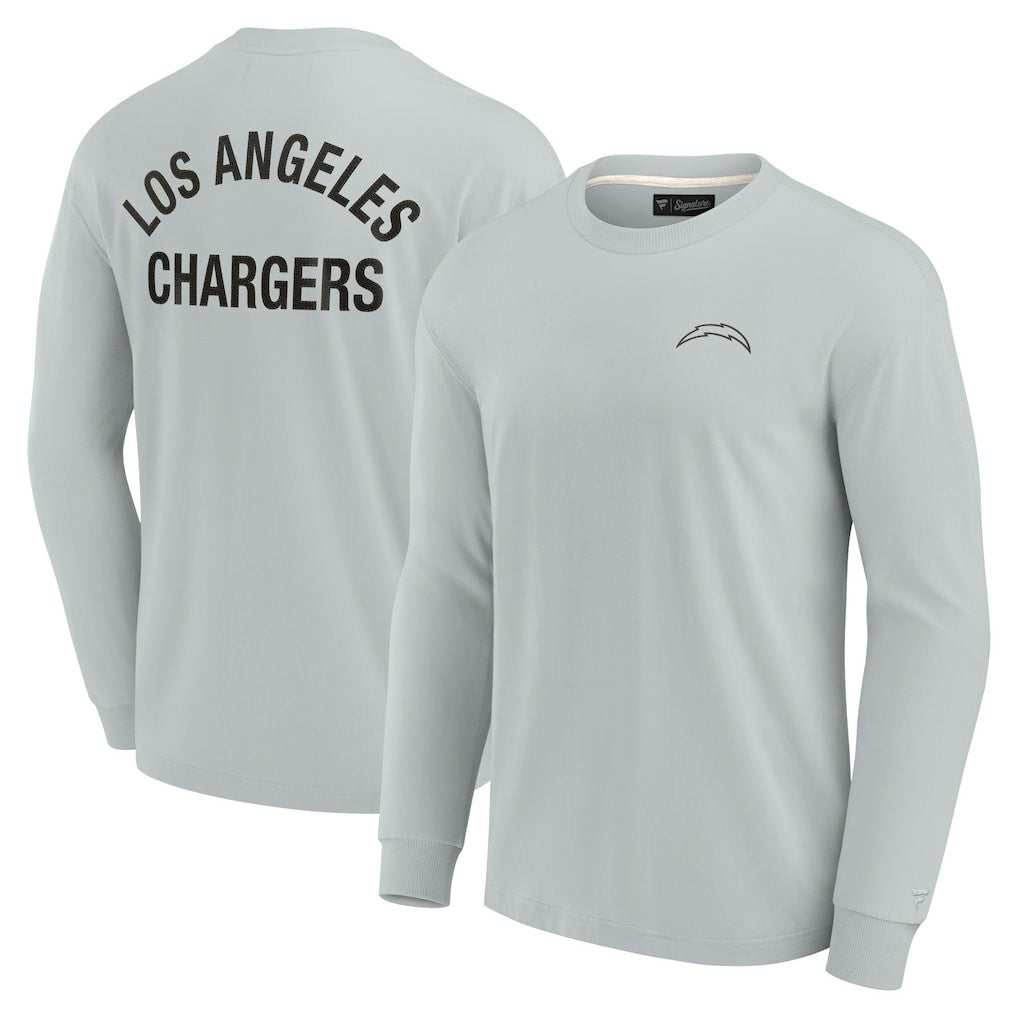 Unisex Elements Super Soft Long Sleeve T-Shirt - Los Angeles Chargers