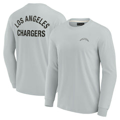 Unisex Elements Super Soft Long Sleeve T-Shirt - Los Angeles Chargers