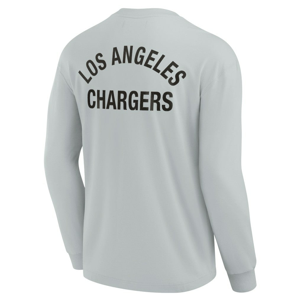 Unisex Elements Super Soft Long Sleeve T-Shirt - Los Angeles Chargers