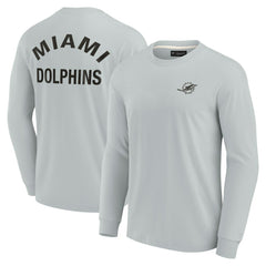 Unisex Elements Super Soft Long Sleeve T-Shirt - Miami Dolphins