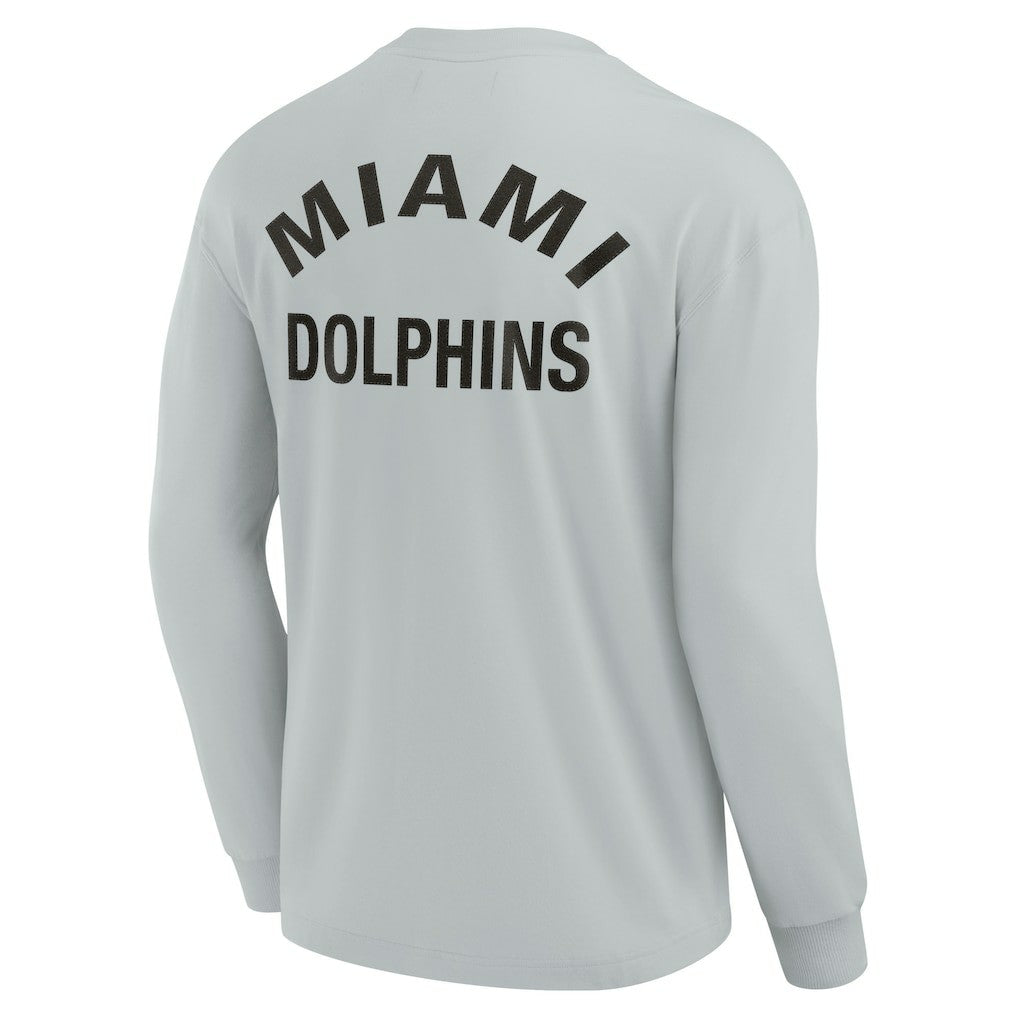 Unisex Elements Super Soft Long Sleeve T-Shirt - Miami Dolphins