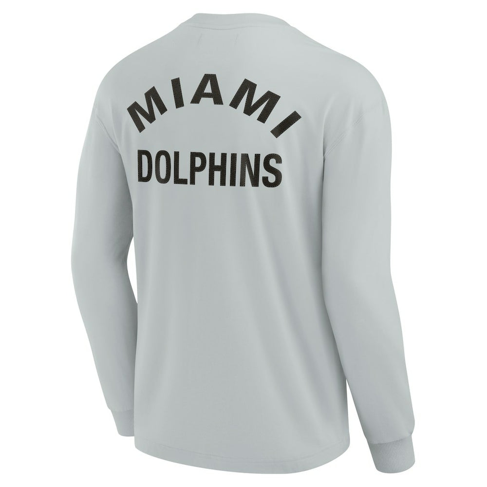 Unisex Elements Super Soft Long Sleeve T-Shirt - Miami Dolphins