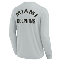 Unisex Elements Super Soft Long Sleeve T-Shirt - Miami Dolphins